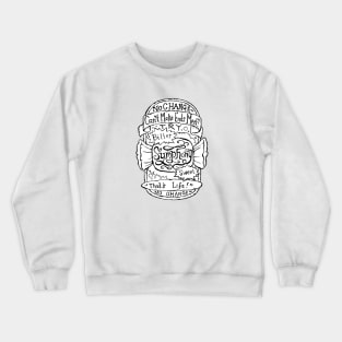 The Verve - Bitter Sweet Symphony - Illustrated Packaging Crewneck Sweatshirt